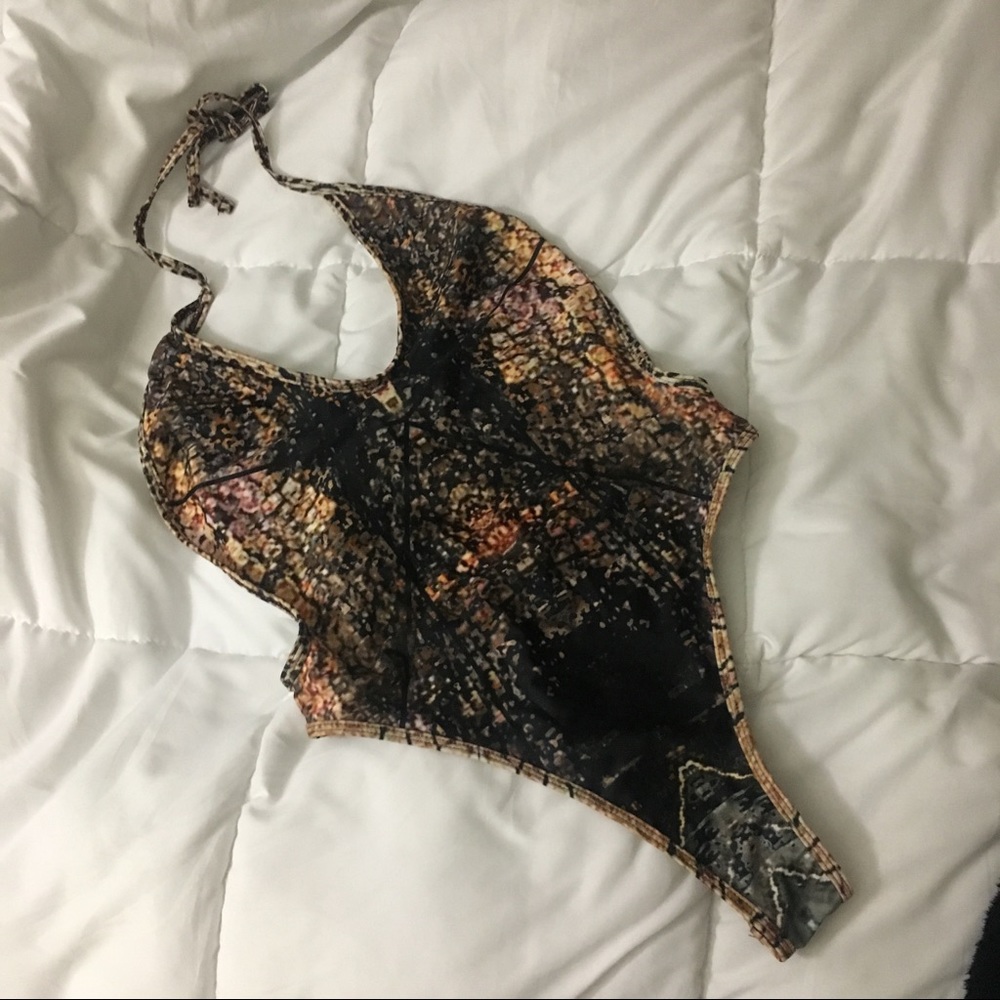 High cut one piece